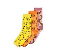 Difuzed Pokémon Pikachu Charmander Eevee Chaussettes unisexes Multicolores EU 39-42