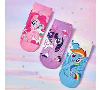 3 paires de chaussettes de cheville douces et respirantes, absorbant l'humidité, mignonnes et à la mode pour femmes, avec motifs de dessin animé, orteils et talons renforcés, pour l'été et l'hiver, li