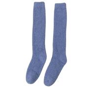 3 Paires De Chaussettes Longues Et Moelleuses Pour Femme, Chaussettes Thermiques En Polaire Corail, Couleur Unie, Pantoufles D'Hiver, Chaussettes Décontractées Pour Dormir À La Maison, Cadeau De