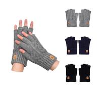 3 Paires De S Sans Doigts, S Chauds, S Simples, S Tricotés À La Mode, S De Cyclisme, S Portables