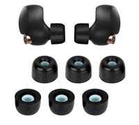 3 Paires d'écouteurs in-Ears de Remplacement Compatible avec Sony WF-1000XM5, Ecouteurs in-Ears Rembourrés (S, Noir) (L)