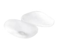 3 Paires d'épaulettes en Silicone Souples naturellement augmentées 2 po antidérapantes Invisibles Unisexes pour épaules Tombantes et Basses(Color-01)