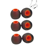 3 paires | Écouteurs de rechange en silicone compatible avec JBL Reflect Flow, Endurance Peak II, Tune 125TWS, 130NC, 215TWS | Isolation acoustique | S/M/L 3 tailles différentes