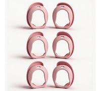 3 Paires | Embouts d'oreille en Silicone Souple pour Bose QuietComfort Earbuds II et Ultra | Rechange Antidérapants | 3 Tailles Petit Moyen Grand | Rose