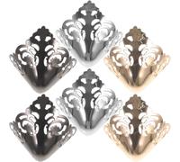 3 Paires Embouts pour Talons Hauts en Fer, Protection et | Mariage et Soirée, Design Élégant et Délicat, Couvre les Pointes, Prolonge L’usage, Trois Paires