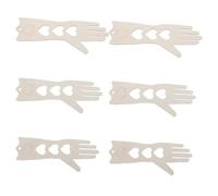 3 Paires Gabarits en Bois pour Mitaines à Tricoter, Blocage
