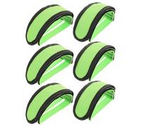 3 Paires Sangles de Pédale Vélo Cage à Orteils Réglable en Nylon | Fixation Auto-agrippante, Usage Urbain et Chemin, pour Vélos à Pignon Fixe et Garçon Fille