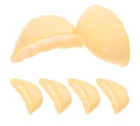3 Paires Semelles de Remplissage pour Orteils, PU Mousse | Couleur Beige, Design Ergonomique, Usage Polyvalent, pour Chaussures à Talons Hauts et Baskets