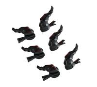 3 Pairs Devil Horn Barrettes For Cosplay Event Anime Costume Dressingup Accessories Nonslip Hair Clip For Roleplay Game Anime Hair Accessories For Women