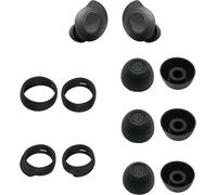3 Pairs Silicone Eartips for Samsung Galaxy Buds FE SM-R400N with Ear Flights, Compatible with Galaxy Buds FE, S/M/L,