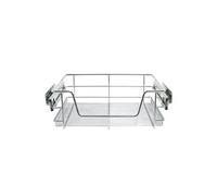 3 Paniers Coulissants pour Placard ou Cabinet de Cuisine de 50cm Argent G