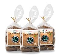3 paquets de 250 g de Taralli à la pistache • Fait main • Taralli des Pouilles à l'huile d'olive extra vierge • Snack sucré ou salé typique des Pouilles • Zéro Km • Fabriqué en Italie - 13 di Ilaria