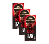 3 paquets de noir perugina fondant extra 85 % de cacao