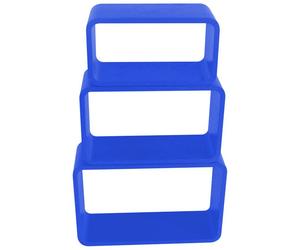 3-part rhum diviseur haute brillance livres pile étagère domestique BHP B421012M-9 bleu