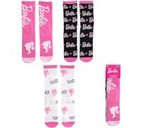 3 pcs. Barbie Chaussettes, Multicolore, 35-38 Garçon