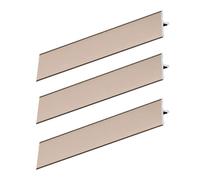 3 PCS Barres de Transition de Seuil 90cm barre de seuil de porte Moulure en T pour Joint de Sol en Aluminium