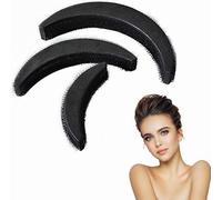 3 Pcs Bases de Cheveux en Éponge, Pince à Cheveux Volume Insertions Bump Up, Outils de Coiffure Pinces à Peignes à Clipser, Accessoires pour Cheveux pour Femmes, Coiffures DIY, Coiffure, Fête
