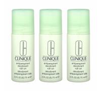 3 PCS Clinique Déodorant Antisudorifique Roll-On 2.5oz, 75ml Bath & Body Care