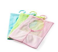 3 Pcs Coloré à suspendre en maille filet Sac avec crochet pour salle de bain douche Soutien gorge, lingerie, Chaussettes, Collants, bas, Sous-vêtements de stockage Panier à linge