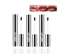 3 PCS Crayon a Levre, 3 Colors Detachable Lip Liner, Lip Stain Tattoo Peel Off Imperméables & Longue Durée pas de Bavures, Naturel Nourrir Terne Lèvres pour Lèvres Définies et Repulpées