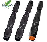 3 Pcs Cuillere A Mesurer Reglable Cuillère Réglable Réglables Cuillères Mesurer Cuire Double Quantitative Cuillères Réglable-9 Cuillères Doseuses Pour L'assaisonnement, Ucre, Sel, Lait Poudre, Café