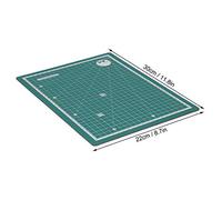 3 pcs de coupe, double face avec lignes de grille, coussin de coupe pour artisanat en papier, gravure de tampon en caoutchouc, protéger la surface de travail