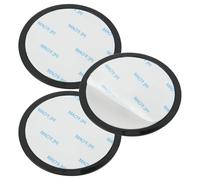 3 PCS Disques de Montage Adhésifs pour Tableau de Bord, 80MM Disque de Montage Universel à Ventouse Adhésif double face pour Supports Ventouse Disque de Montage/Adaptateur adhésif Le Tableau de Bord
