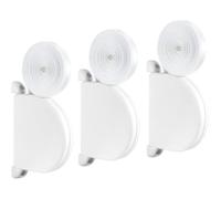 3 Pcs Enrouleur de sangle pour volet roulant, espacement des trous de vis 145 mm, Système Mini, avec sangle incluse de 14 mm x 5 m