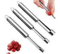 3 Pcs Epépineur De Pommes Vide Pomme Outil,Extracteur De Noyau En Acier Inoxydable,Vide Pomme Trognon,Enleve Trognon Pomme,Evideur Pomme,Pour Les Apples, Les Perles, Les Dates Rouges Et Autres Fruits
