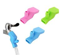 3 Pcs Extension Robinet Enfant, Prolongateur Pour BéBé, Rallonges En Silicone De Qualité Alimentaire Pour Salle De Bain Et Cuisine, Laver Les Mains Et Le Visage