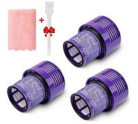 3 Pcs Filtre de remplacement pour Dyson V10 Series, Remplacer le filtre référence 969082-01