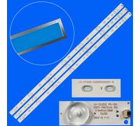 3 PCS For 1 TV Bande LED pour 32PFS6Highly/12 32PFH4309 32PHT4319 GJ-2K15 D2P5-315 GEMINI-315 D307-V1 V6 V7 LBM320P0701-FC-2 LB32067 V0 ""Nipseyteko®