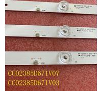 3 PCS For 1 TV Barre 3 pièces/ensemble LED Nipseyteko 385B 385E20 3x7 7S1P DM-LED Nipseyteko39R201BT2 EX-39HT001B