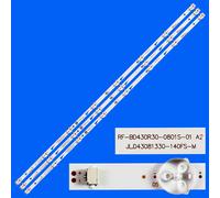3 PCS For 1 TV rétroéclairage LED pour HKP43F16 PLE-43S07FHD JL.D43081330-140FS-M SAMPO EM-43AT17D THOMSON T43D16SF-01B Daewoo L43S645VTE ""Nipseyteko®