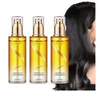 3 Pcs Hydrating Hair Treatment Essential Oil,Protein Hair Repair Leave-In Conditioning Essential Oil Spray,Hair Oil Serum Spray