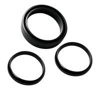 3 Pcs Joints Admision Collecteur Carburateur Kit, Noir Rond Caoutchouc Joint for Harley Big Twin 1990-2006, Sportster XL 883 XLH 1200 1988-2006, Electra Glide