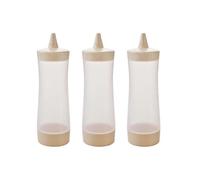3 Pcs Ketchup Dispenser Wide Mouth Squeeze Bottle Squeeze Dispensing Bottles Paint Squeeze Bottles