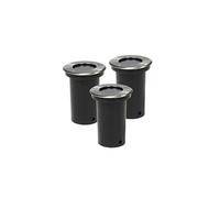 vidaXL Spot extérieur encastrable 40393 Rond - Set de 3