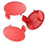 3 PCS Lapuchons de Rechange,Capuchons de Bobine,Pièce de Rechange pour Tondeuse,Couvercles de Bobine pour Débroussailleuse,- Rouge,Compatible avec Bosch AFS 23-37