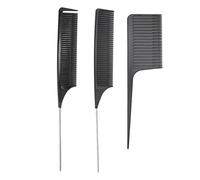 3 pcs mettant en évidence le ensemble de peignes pointues poil colorant peigne coiffure coloriage de cheveux colorant outil de séparation