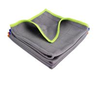 3 Pcs Microfibre Carbone, 30×30CM Chiffon Magique Vitre Lunette, 400GSM Chiffon Fibre, Serviette Sans Trace Absorbant Polissage, Torchon Nettoyage Réutilisable Lavable, Lingette Essuie Vitre Verre