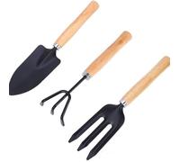 3 PCS Mini Outils de Jardinage Kit de Jardinage Ensemble de Petits Pelle Bêche Petits Râteau Poignée pour Jardin Plantes