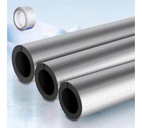 3 Pcs Mousse Isolation de tuyau, tubes isolants, Couvercles creux pour extérieur et hiver, protection contre le gel, tuyau d'eau chaude et froide(20mm(I)-10mm(THK))