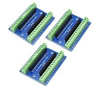 3 PCS NANO IO Shield Carte d'extension Compact Terminal Adaptateur Industriel Accessoires