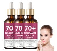 3 Pcs Niacinamide Serum Visage 150 ml Niacinamide Serum Anti Tache Visage Réduit les Imperfections et les Pores Dilatés Réduit le Teint Terne Adapté à Tous les Types de Peau