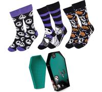 CERDÁ LIFE'S LITTLE MOMENTS Pack Calcetines 3 Piezas Nightmare Before Christmas Chaussettes, Multicolore, 38-45 Mixte
