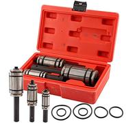 3 pcs Outils Extenseur Elargisseur pour Tuyau Echappement avec Bo?te de Rangement Extenseur de Tuyau Echappement Kit d'outil d'expansion, Capacit¨¦ 29-44mm 38-61mm 55-85mm