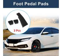 3 Pcs Pédales Manuel Couvre-Pédales Pédale Accélérateur Pour Honda Civic 2006-2009 Alliage Aluminium Noir