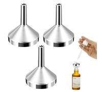 3 PCS Petit Entonnoir,Mini Entonnoir Pour Petit, Entonnoir Portable Flacon,Trichter im Kleinformat,ideal zum präzisen Befüllen von Flakons, hoher Reinigungsfreundlichkeit,18mm Durchmesser