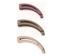 3 PCS Pinces à Cheveux Banane en Matière Plastique Supérieure pour Queue de Cheval pour Femmes Pince à Fermoir pour Accessoire de Beauté